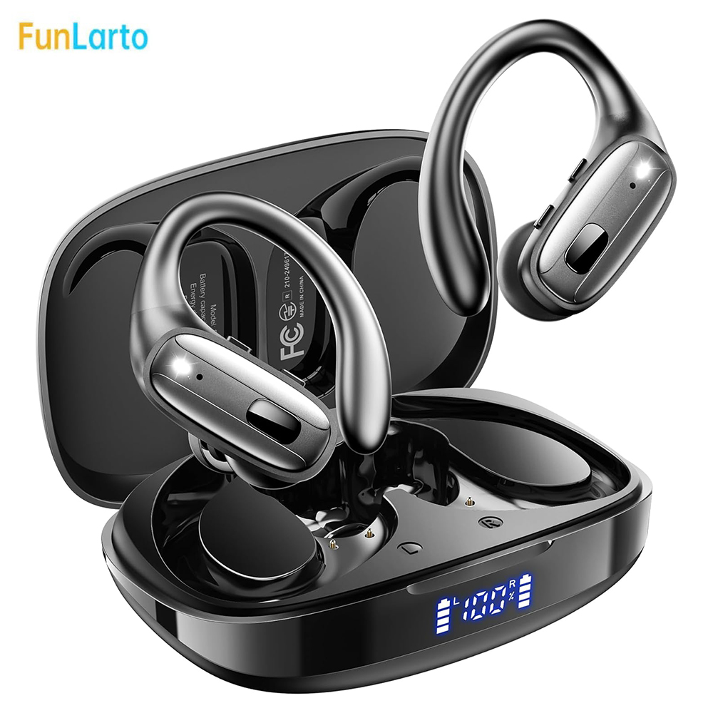 Home Office Headset - Sports Bluetooth 5.3 Headphones Wireless Earbuds