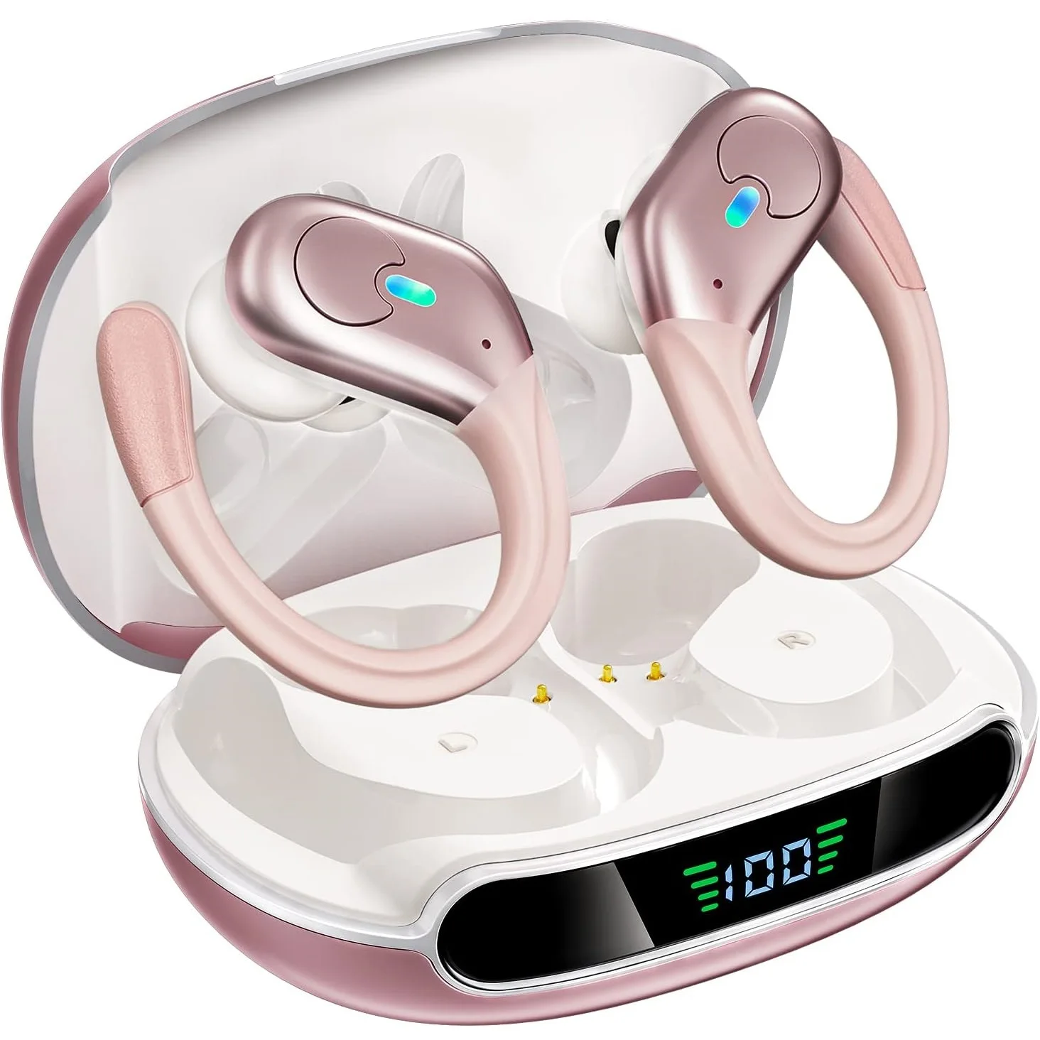 Home Office Headset - BX30 Bluetooth 6.0 Earphones IPX7 Waterproof