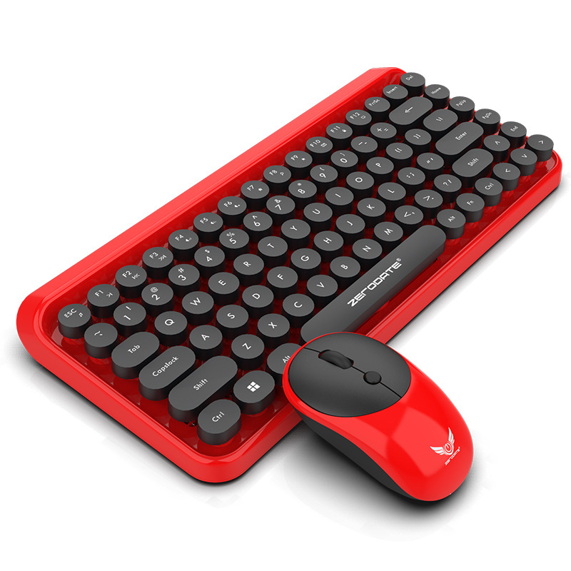 Home Office Uk Number - 84 Key Punk Retro DOT Keyboard