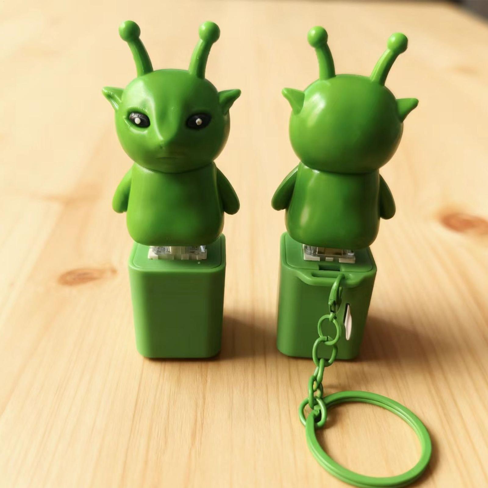 Home Office Programmer - Alien Keyboard Clicker Fidget Toy with
