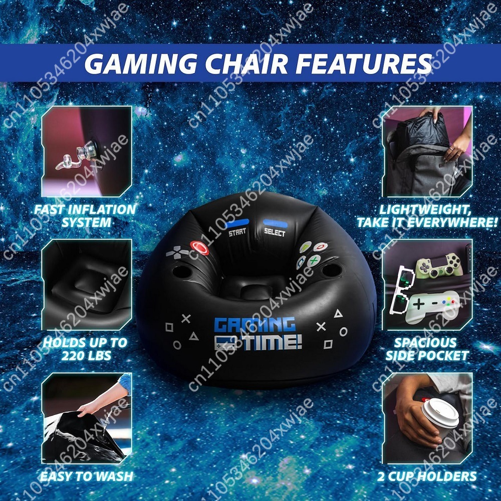 Inflatable Gaming Chair with C - огляд і ціна Home Office Furniture