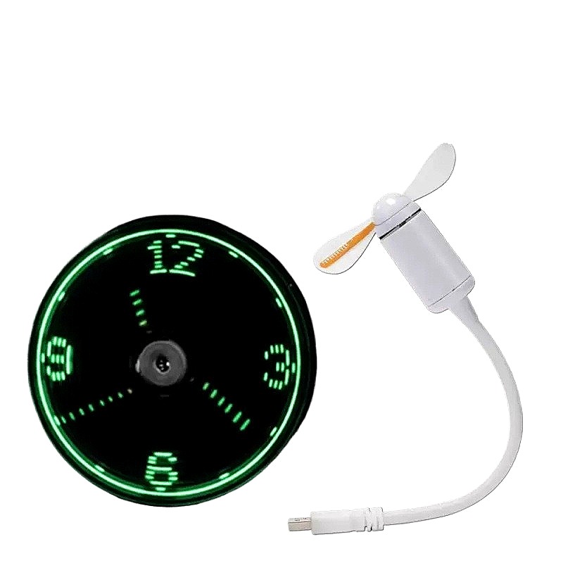 Portable USB LED Message Fan,  - огляд і ціна Home Office Programmer