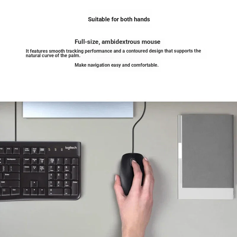 Logitech MK120 Wired Keyboard  - огляд і ціна Home Office Uk Number