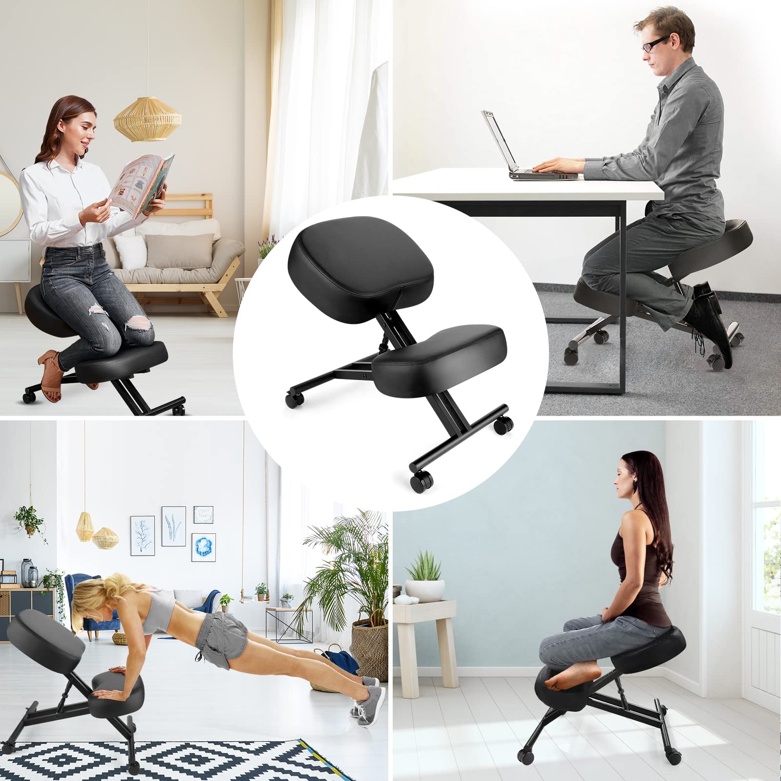 Kneeling Chair Ergonomic for O - огляд і ціна Ergonomic Office Chair