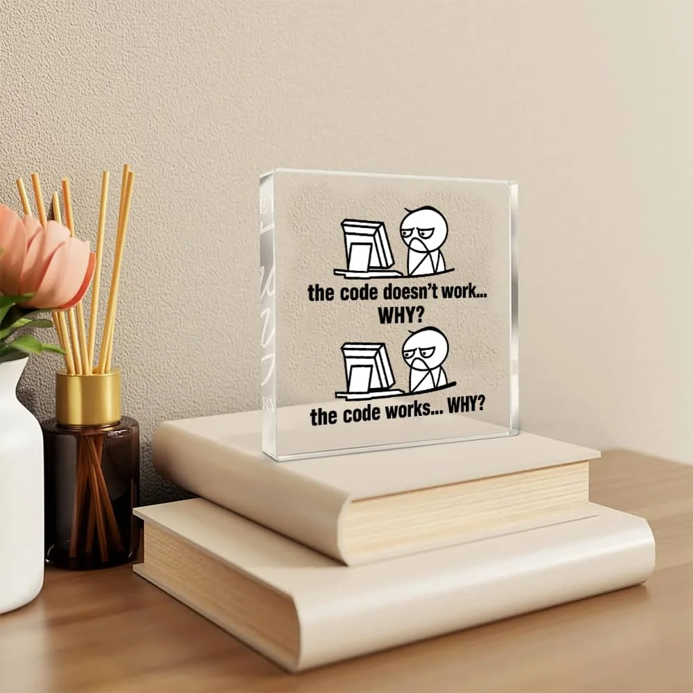 CIFBUY Crystal Acrylic Desktop - огляд і ціна Home Office Programmer