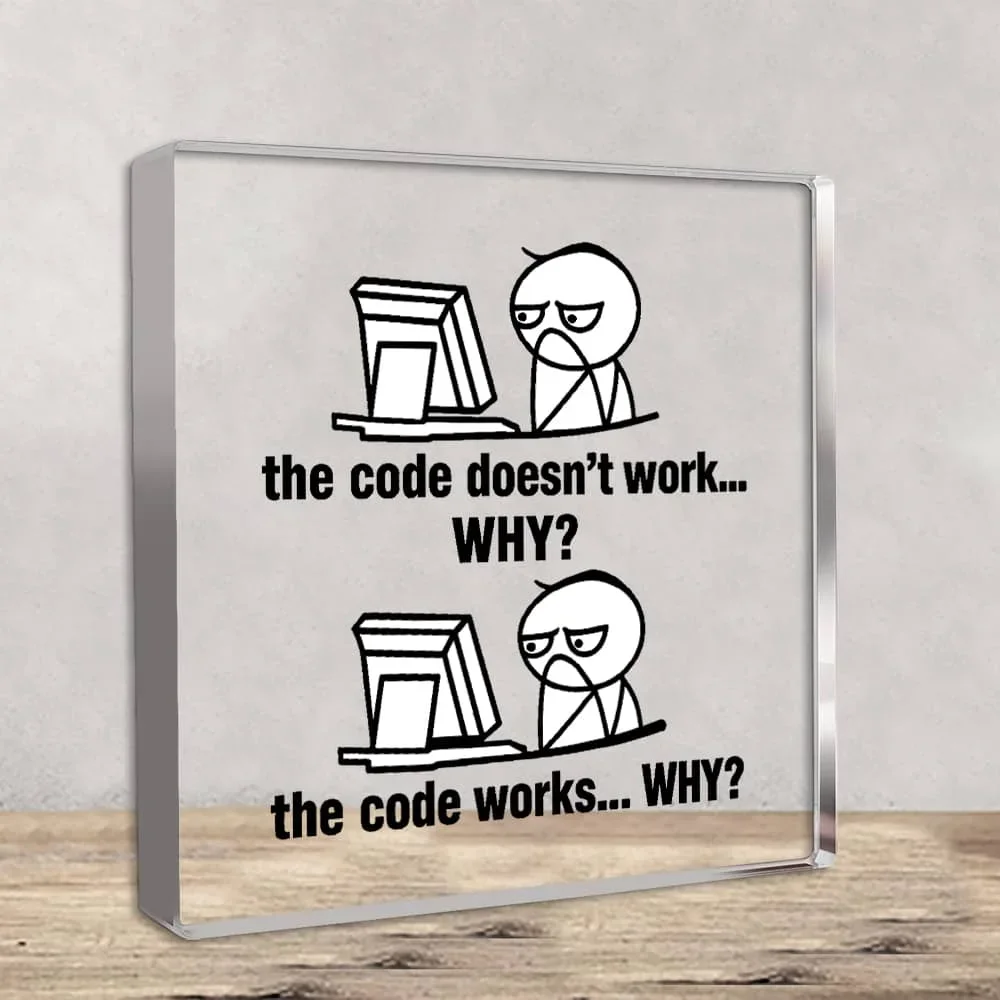 CIFBUY Crystal Acrylic Desktop - огляд і ціна Home Office Programmer