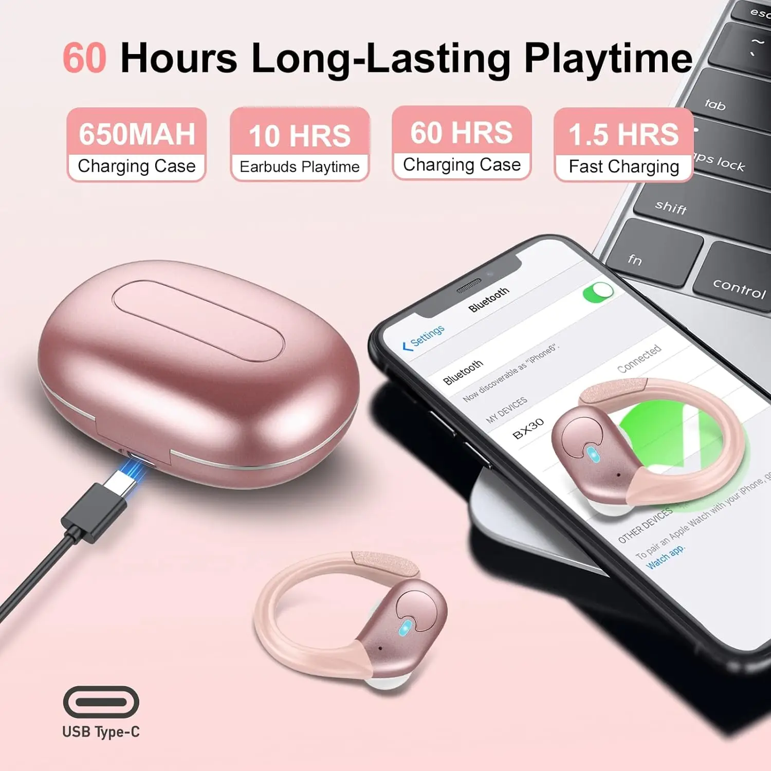 BX30 Bluetooth 6.0 Earphones I - огляд і ціна Home Office Headset