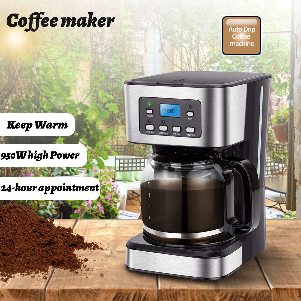1.5L Programmable Drip Coffee  - огляд і ціна Home Office Programmer