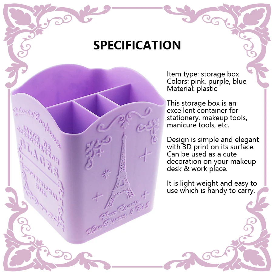 4-Compartment Nail Art Brush H - огляд і ціна File Cabinet Drawer