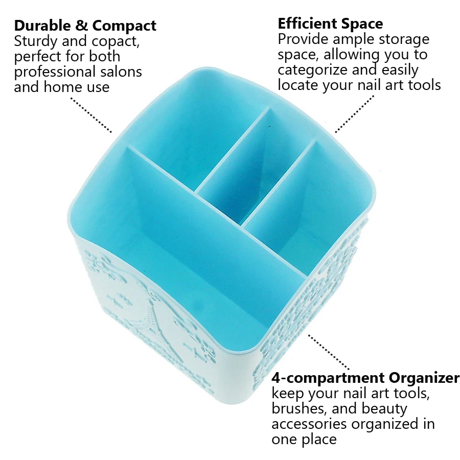 4-Compartment Nail Art Brush H - огляд і ціна File Cabinet Drawer