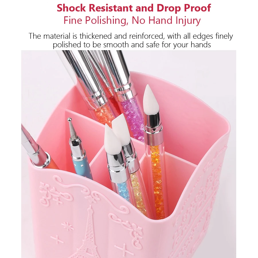 4-Compartment Nail Art Brush H - огляд і ціна File Cabinet Drawer