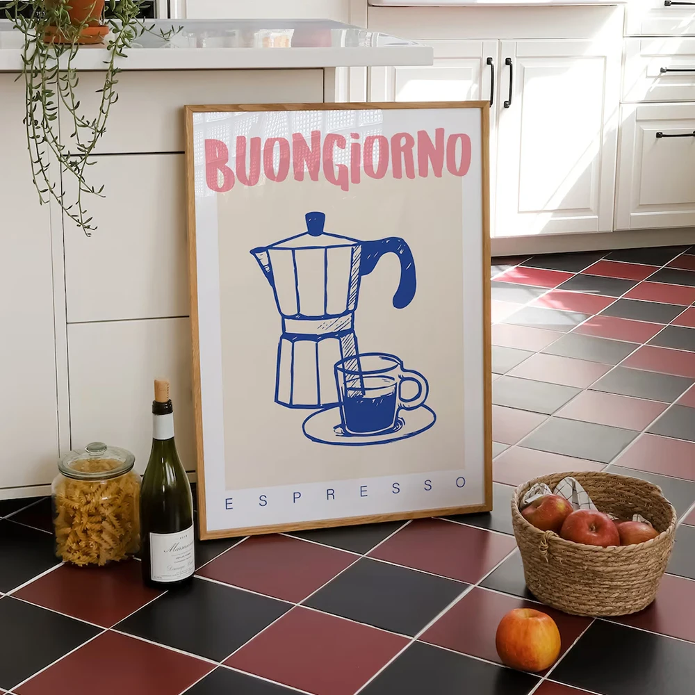 Modern Coffee Espresso Wall Ar - огляд і ціна Home Office Design