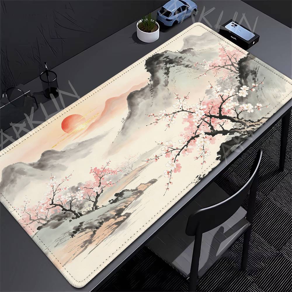 Landscape Ink Painting Mouse P - огляд і ціна Home Office With View