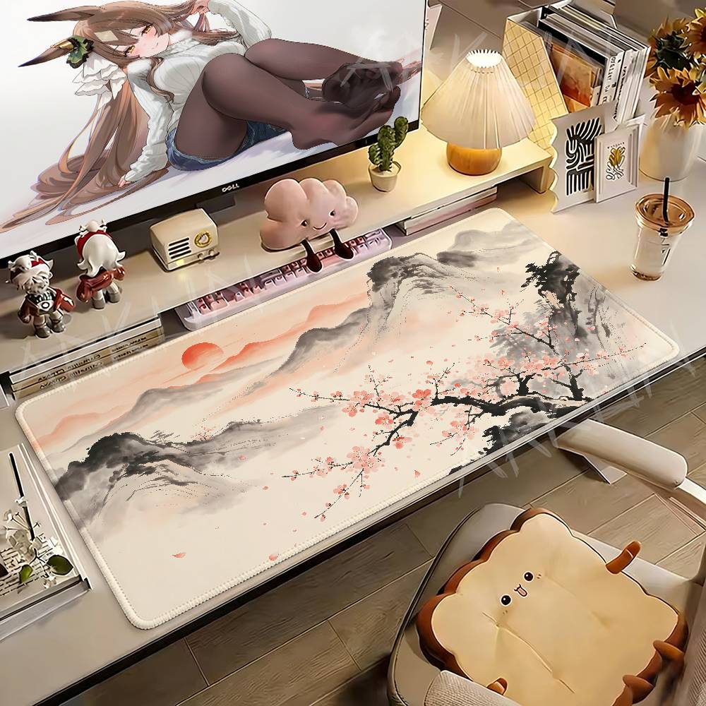 Landscape Ink Painting Mouse P - огляд і ціна Home Office With View