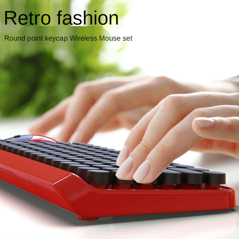 84 Key Punk Retro DOT Keyboard - огляд і ціна Home Office Uk Number