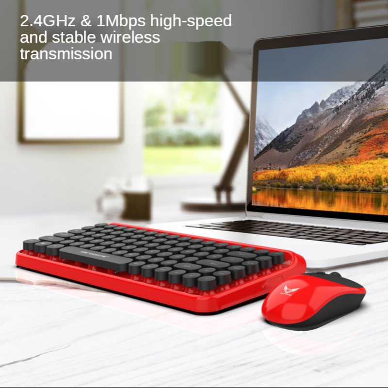 84 Key Punk Retro DOT Keyboard - огляд і ціна Home Office Uk Number