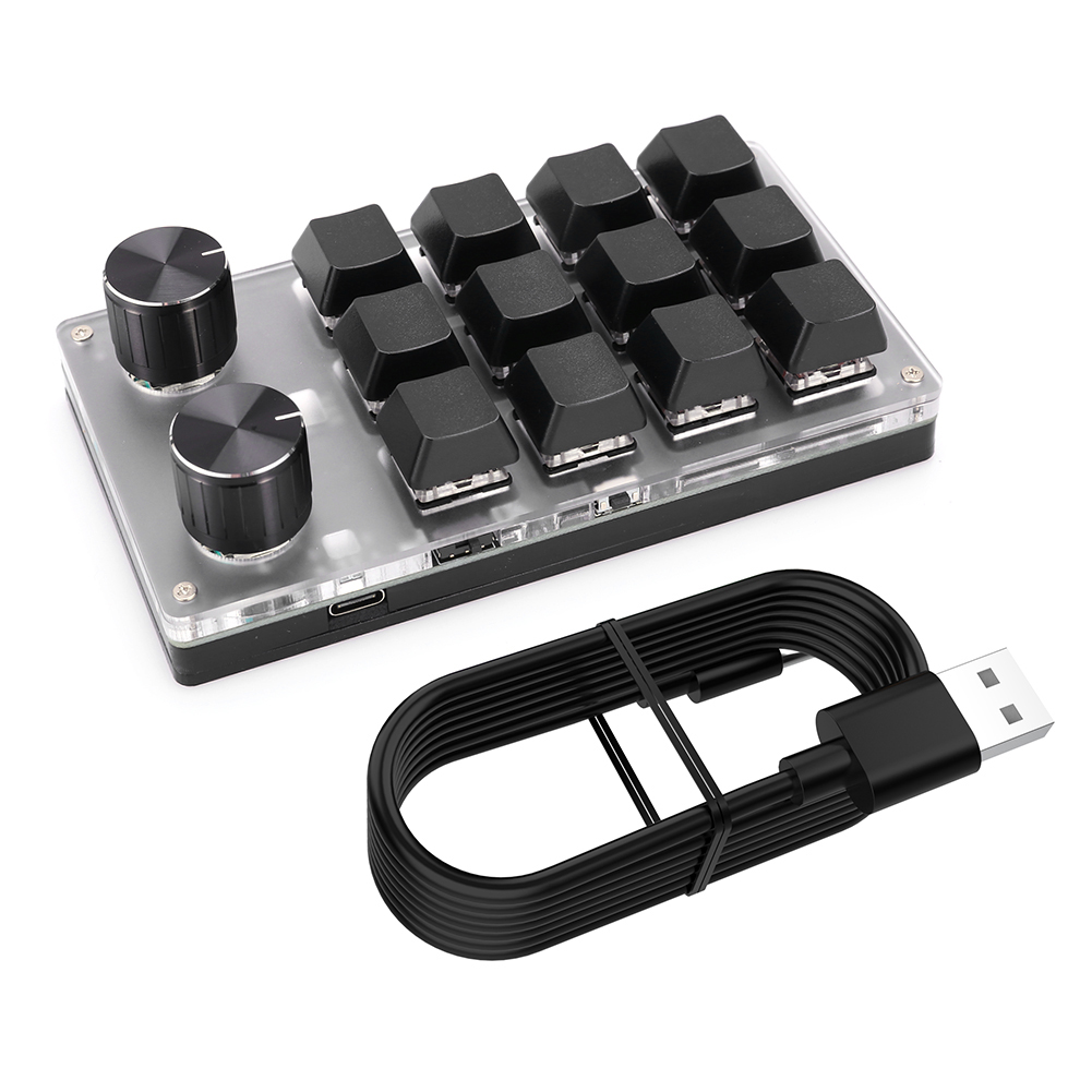 12 Key 2 Knob Programming Macr - огляд і ціна Home Office Programmer