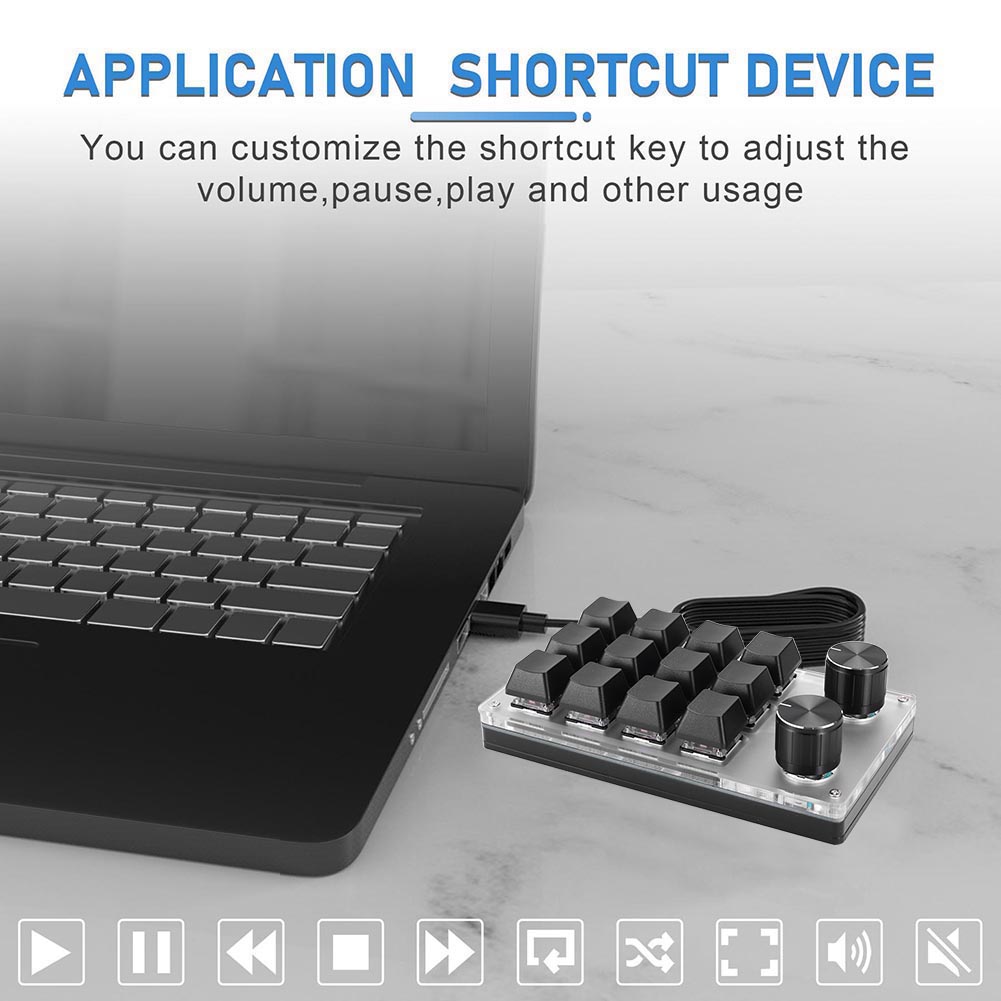 12 Key 2 Knob Programming Macr - огляд і ціна Home Office Programmer