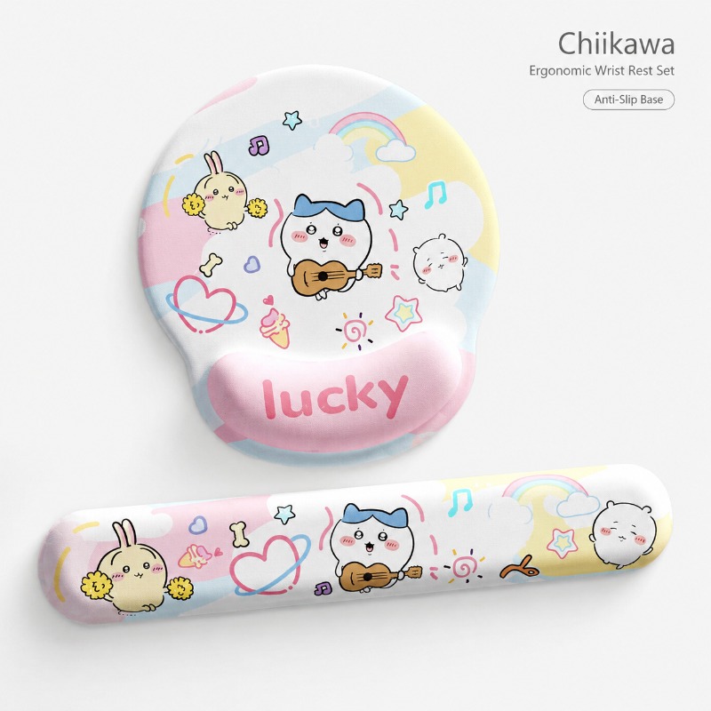 Cute Chiikawa Ergonomic Mouse  - огляд і ціна Wrist Rest Pad