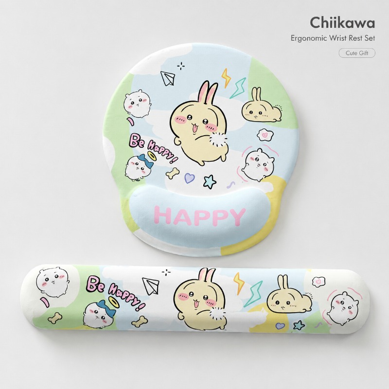 Cute Chiikawa Ergonomic Mouse  - огляд і ціна Wrist Rest Pad