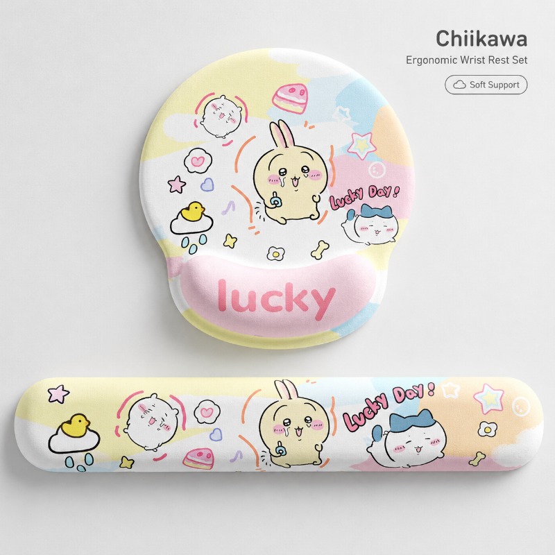 Cute Chiikawa Ergonomic Mouse  - огляд і ціна Wrist Rest Pad