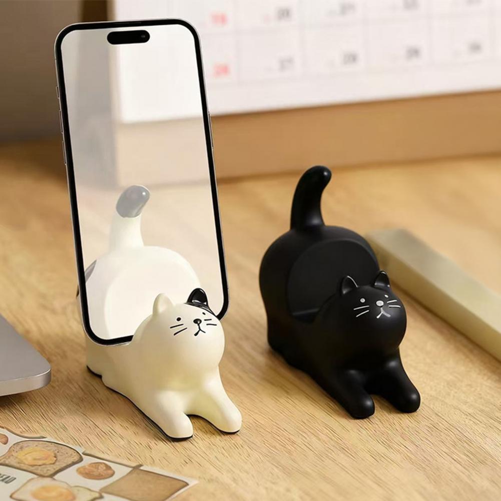 Weighted Phone Stand Cute Cat  - огляд і ціна Home Office With View