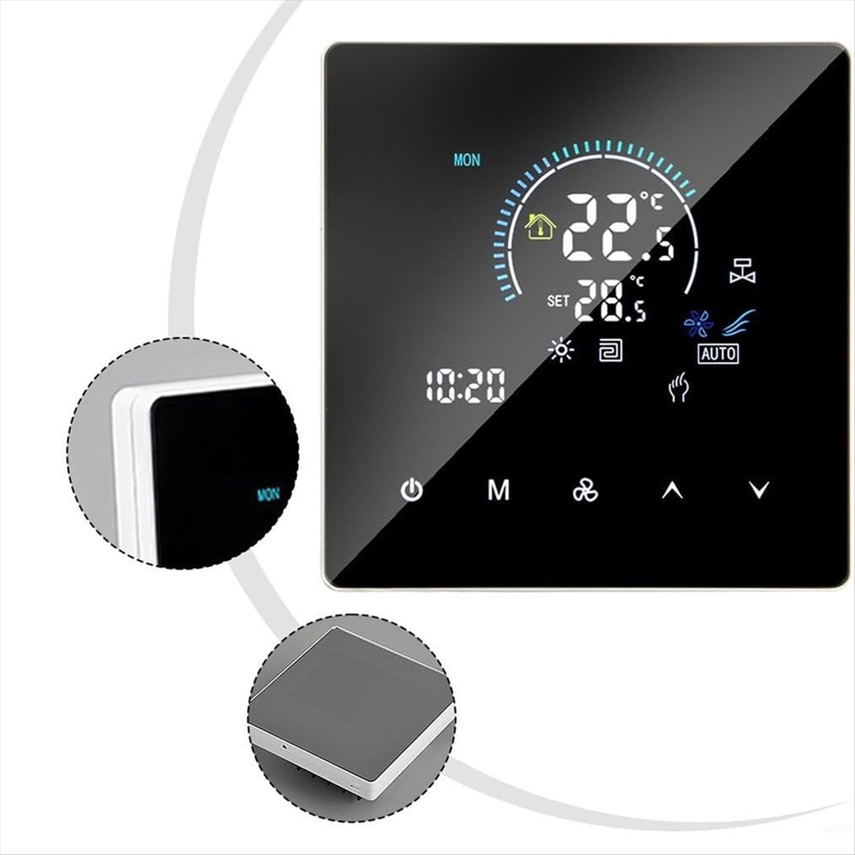 DT81 WiFi Smart Thermostat Rem - огляд і ціна Home Office Programmer