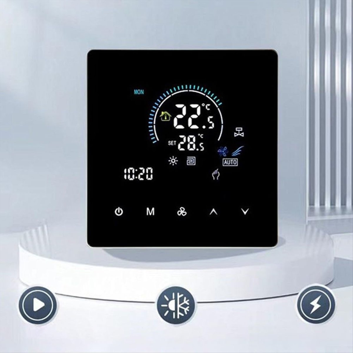 DT81 WiFi Smart Thermostat Rem - огляд і ціна Home Office Programmer
