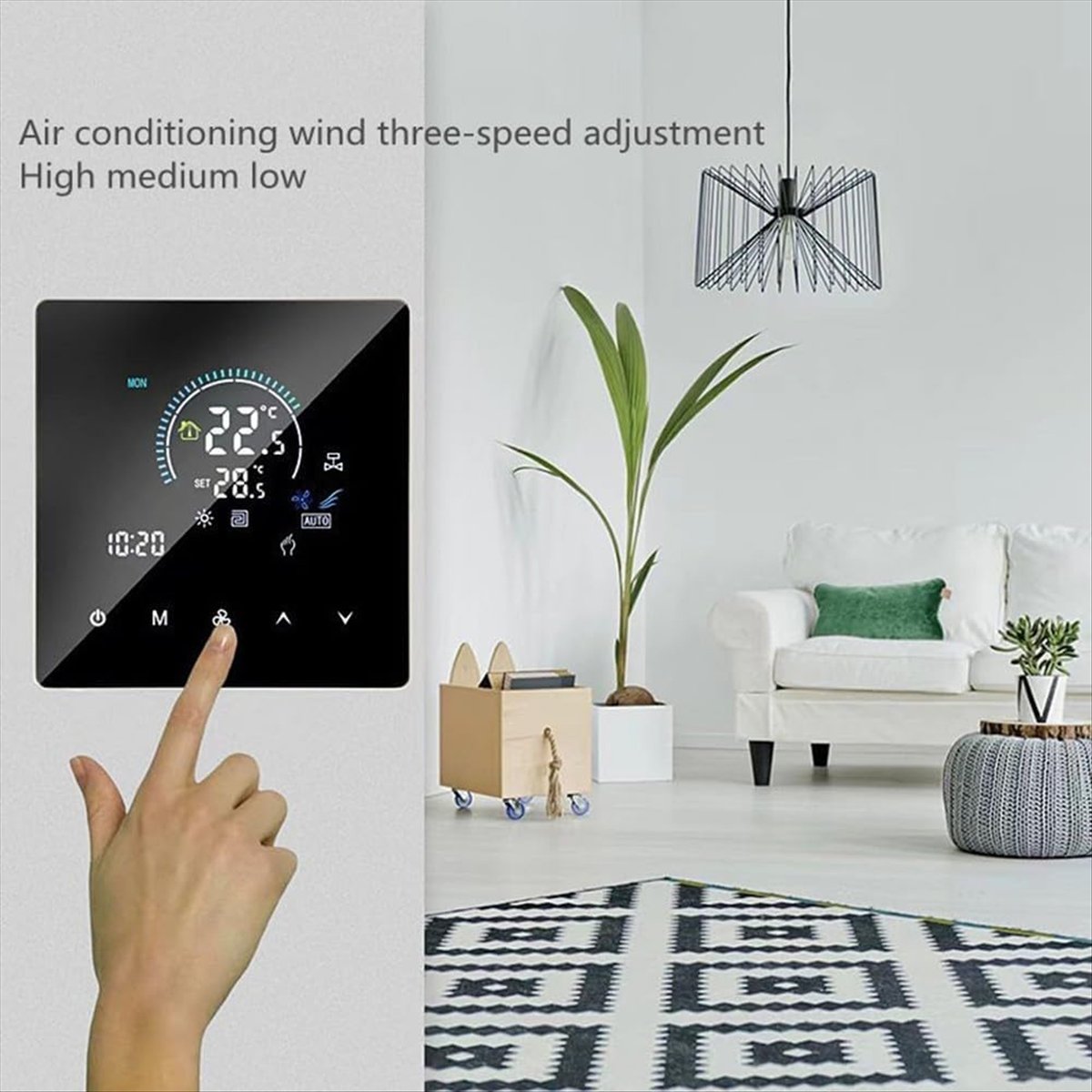 DT81 WiFi Smart Thermostat Rem - огляд і ціна Home Office Programmer