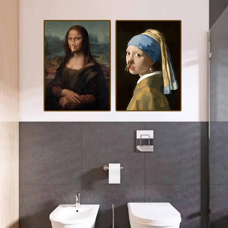 1pc Funny Abstract Bathroom To - огляд і ціна Home Office Furniture