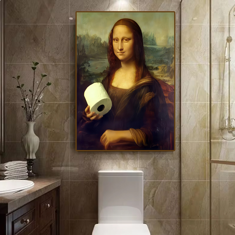 1pc Funny Abstract Bathroom To - огляд і ціна Home Office Furniture