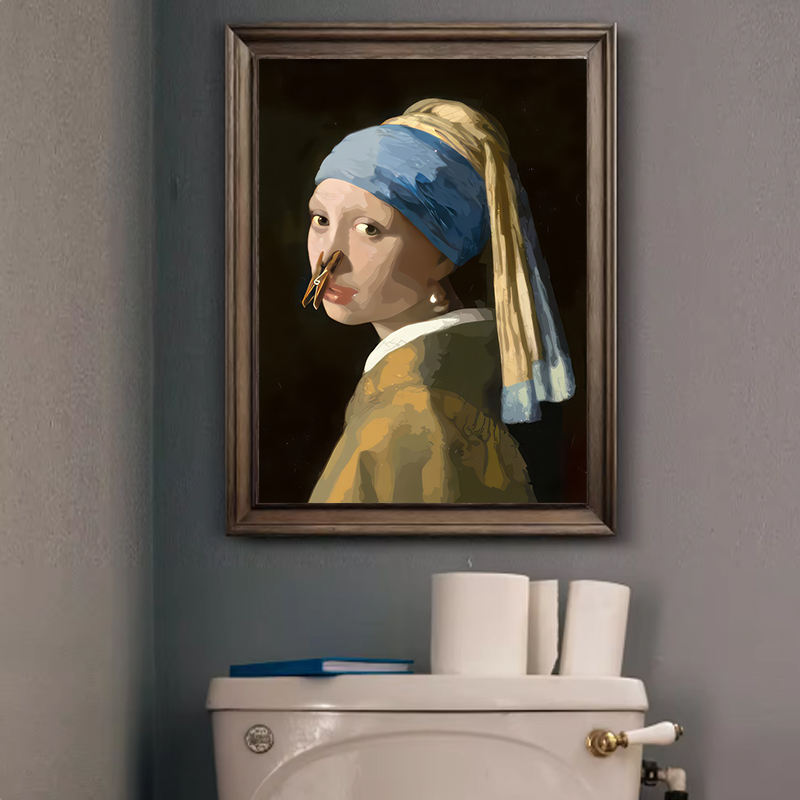 1pc Funny Abstract Bathroom To - огляд і ціна Home Office Furniture