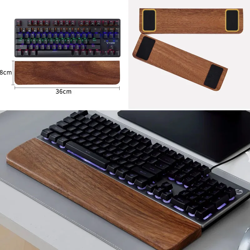 Solid Wood Keyboard Palm Rest  - огляд і ціна Wrist Rest Pad
