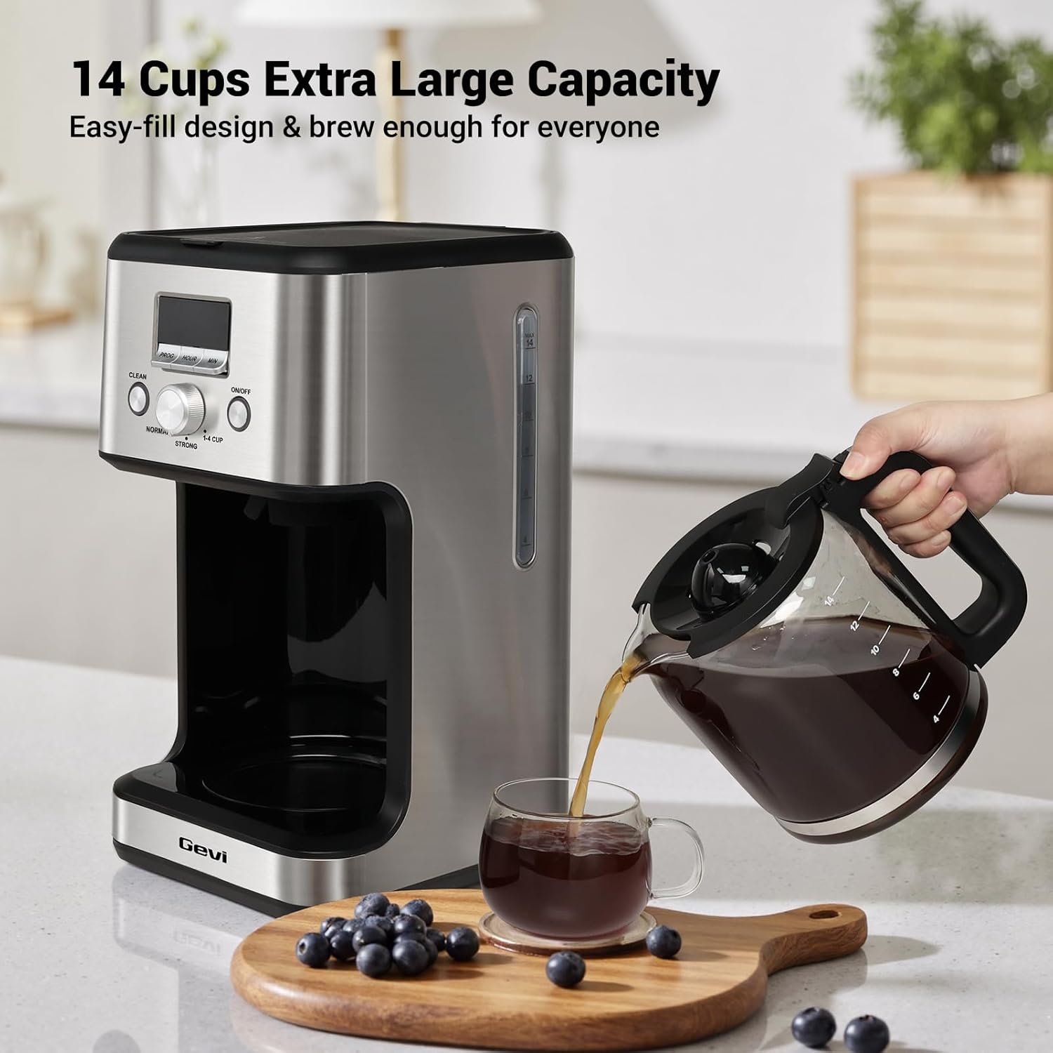 Programmable Coffee Maker, 14- - огляд і ціна Home Office Programmer