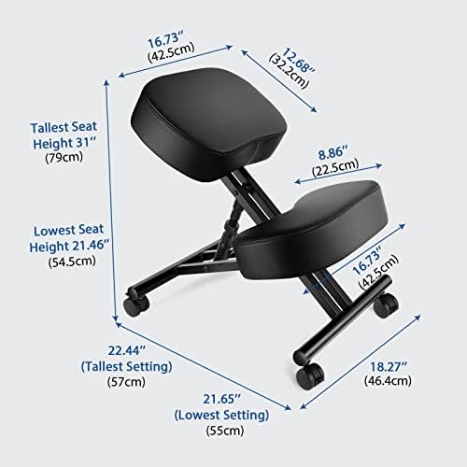 Ergonomic Kneeling Chair, Medi - огляд і ціна Ergonomic Office Chair