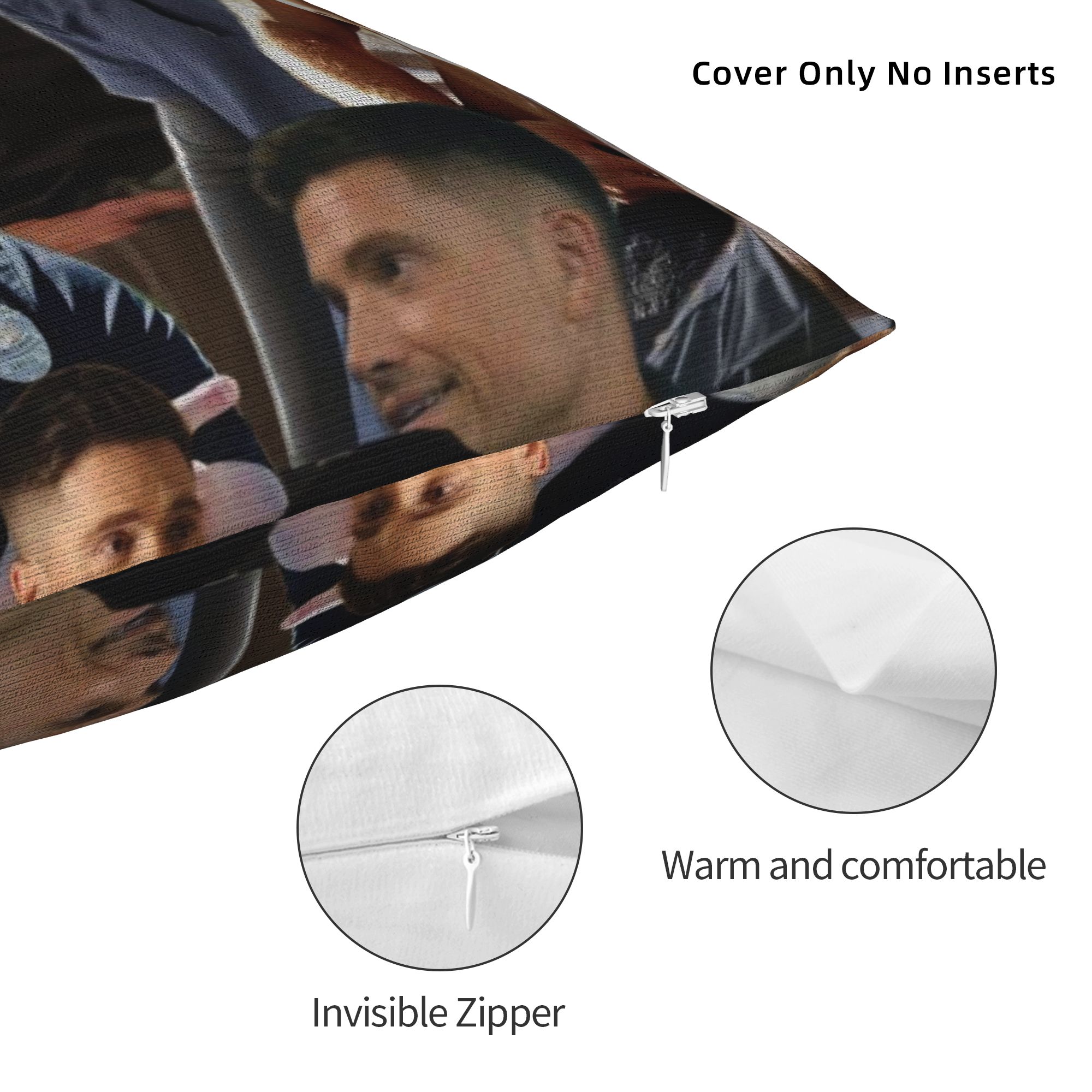 Tim Bradford Collage Pillow Ca - огляд і ціна Home Office Tim