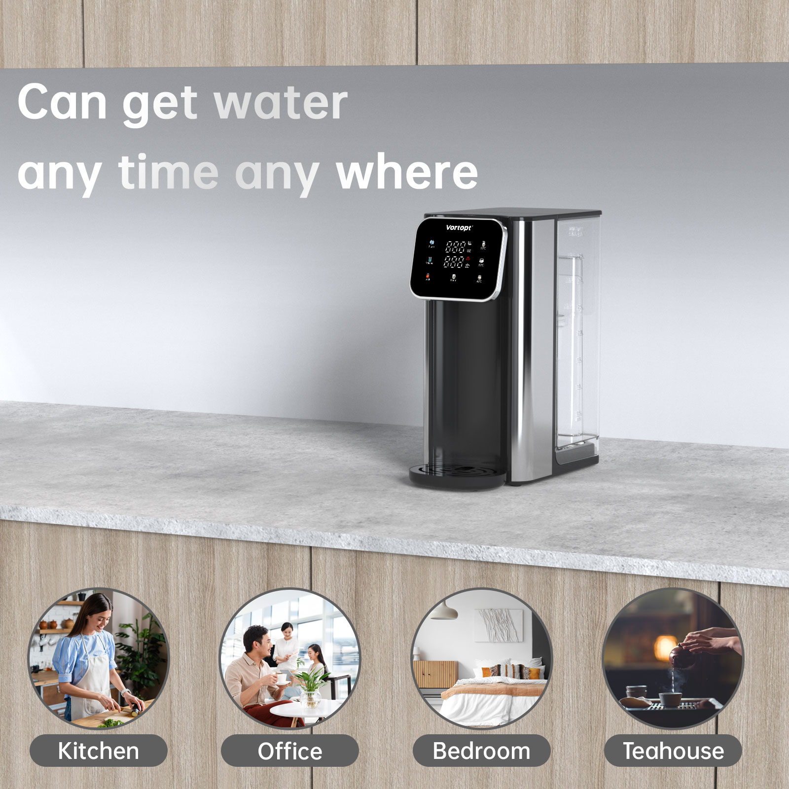 Luxury 4L Countertop Water Dis - огляд і ціна Home Office Programmer