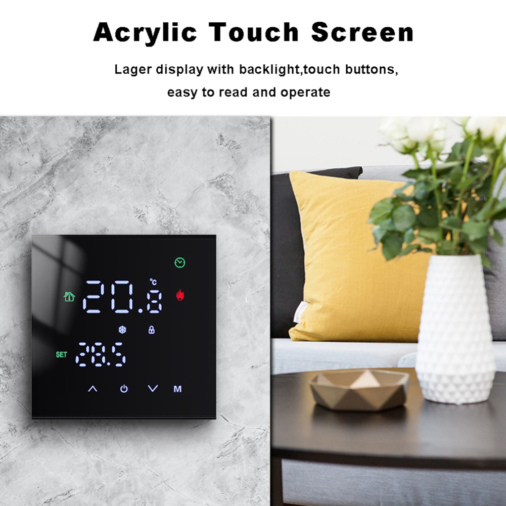 LCD Touch Screen Temperature R - огляд і ціна Home Office Programmer