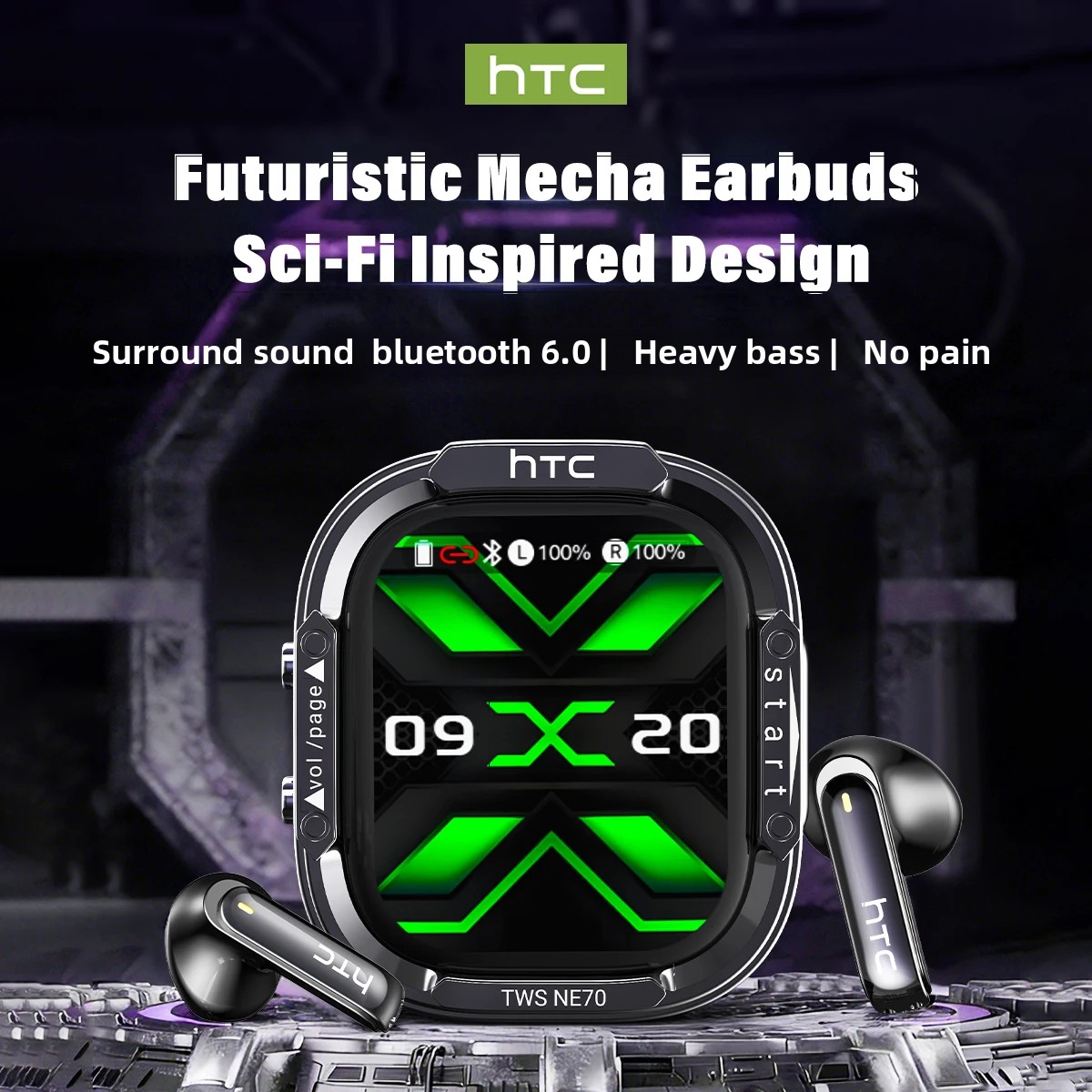 HTC NE70 Bluetooth V6.0 Headph - огляд і ціна Home Office Headset