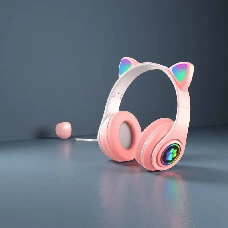 Wireless Headphone Cute Cat Bl - огляд і ціна Home Office Headset