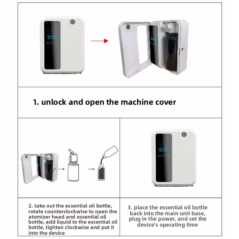 500ml Smart Aroma Diffuser wit - огляд і ціна Home Office Programmer