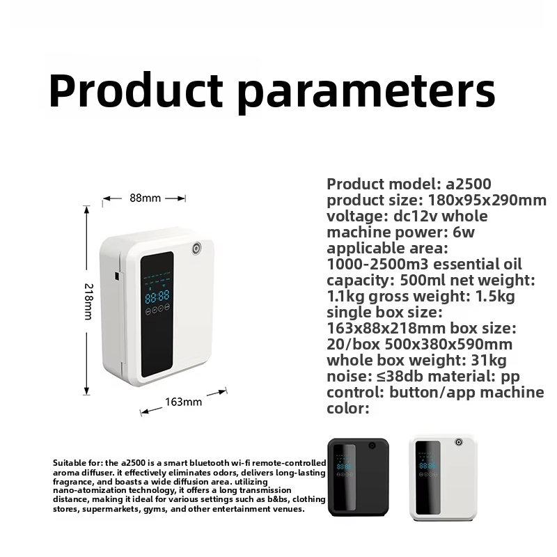 500ml Smart Aroma Diffuser wit - огляд і ціна Home Office Programmer