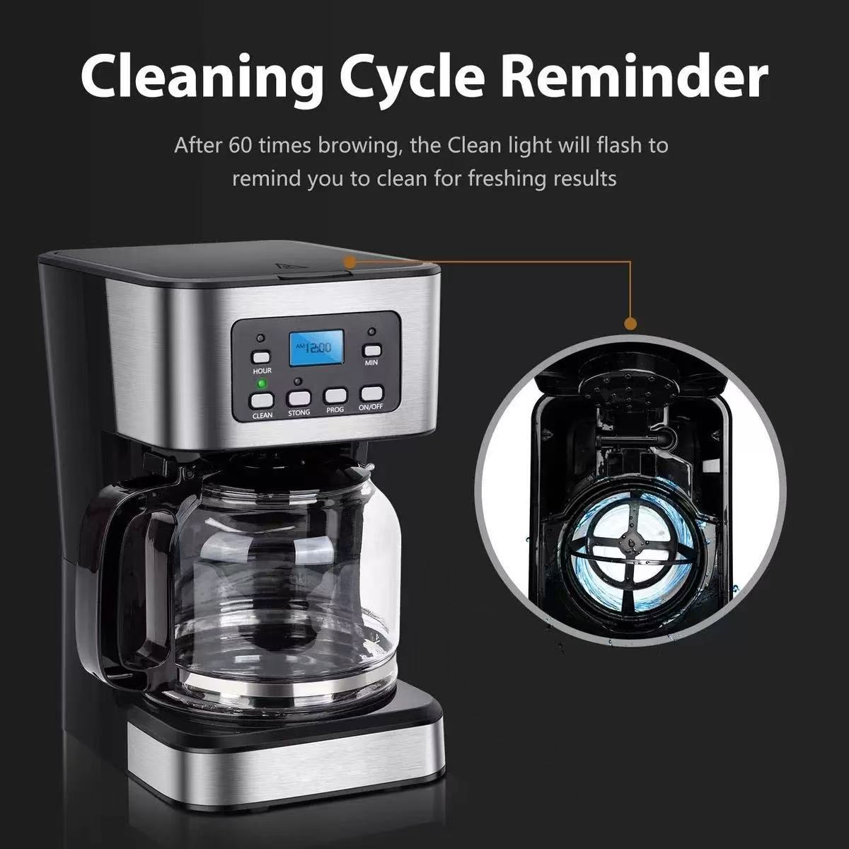 Programmable Coffee Maker Regu - огляд і ціна Home Office Programmer