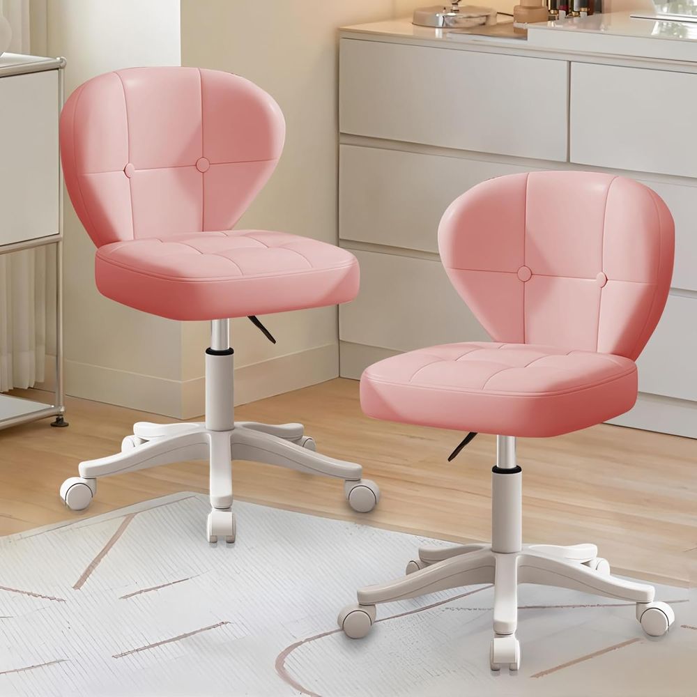 Plush Swivel Office Chair with - огляд і ціна Home Office Furniture