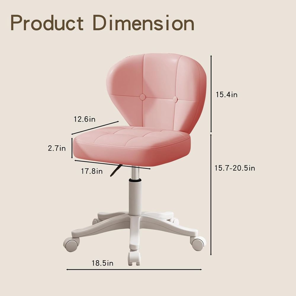 Plush Swivel Office Chair with - огляд і ціна Home Office Furniture