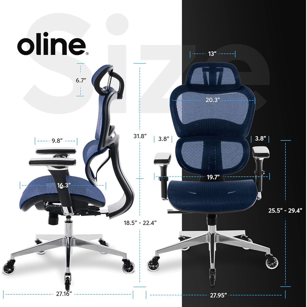 Adjustable Armrest Ergonomic O - огляд і ціна Ergonomic Office Chair