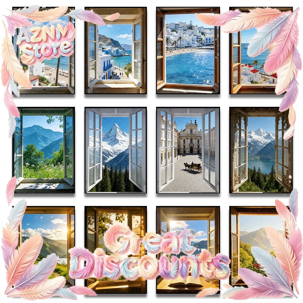 Open Window Poster Print For L - огляд і ціна Home Office With View