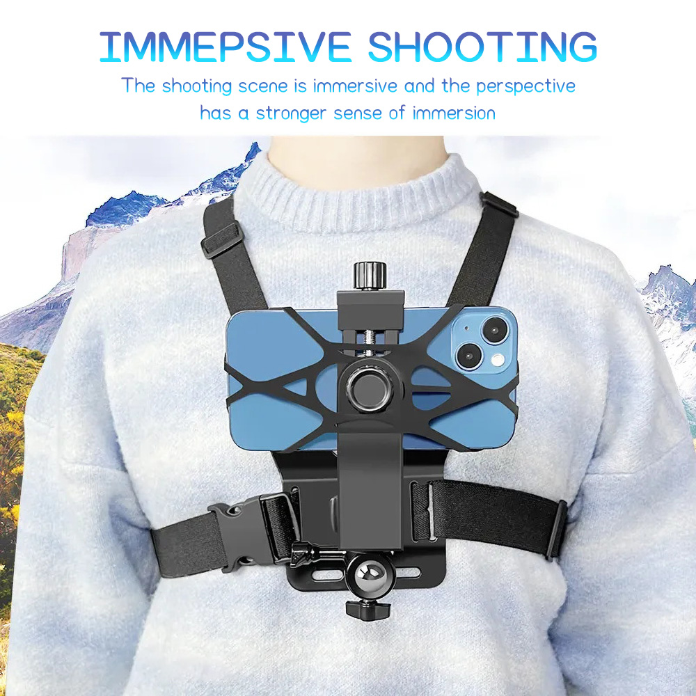 Chest Mount Phone Strap Holder - огляд і ціна Home Office Design