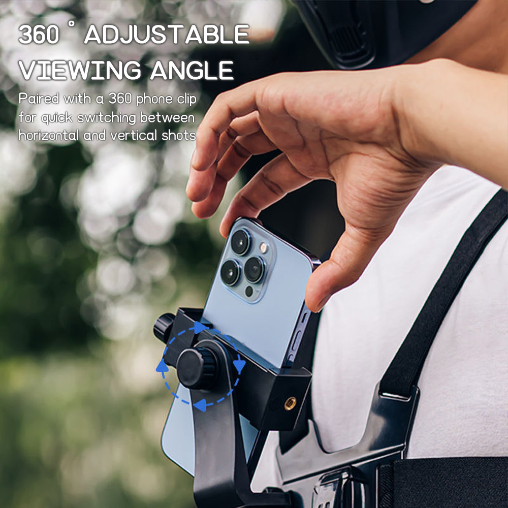 Chest Mount Phone Strap Holder - огляд і ціна Home Office Design