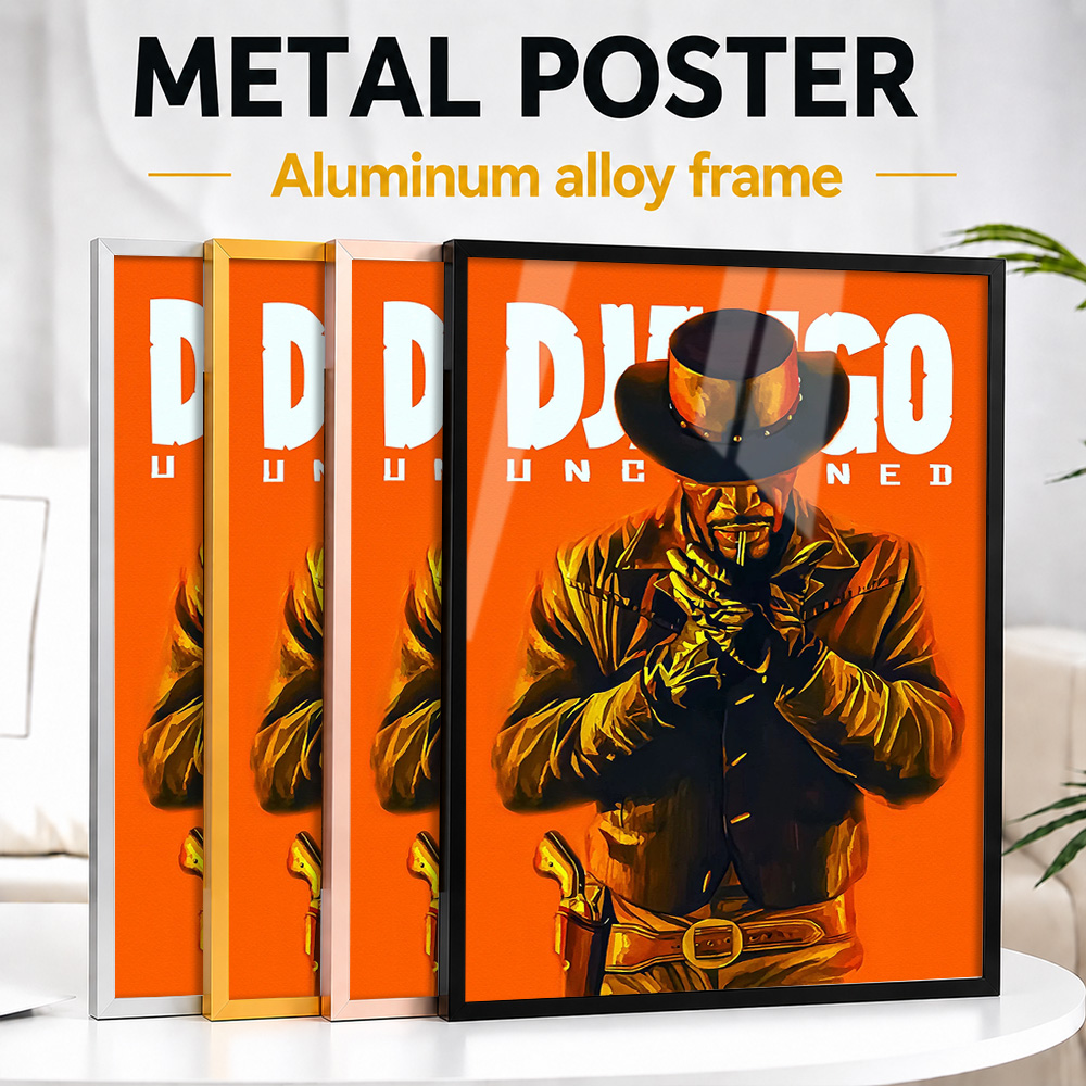 Django Unchained Movie Framed  - огляд і ціна Home Office Icon
